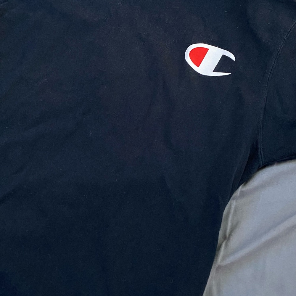 Champion Navy Tee with Iconic Logo